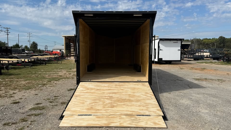2027 New 8.5x24ft Blackout Enclosed Trailer 10K~Rear Spoiler~7ft Height~5 Year Warranty - Image 7