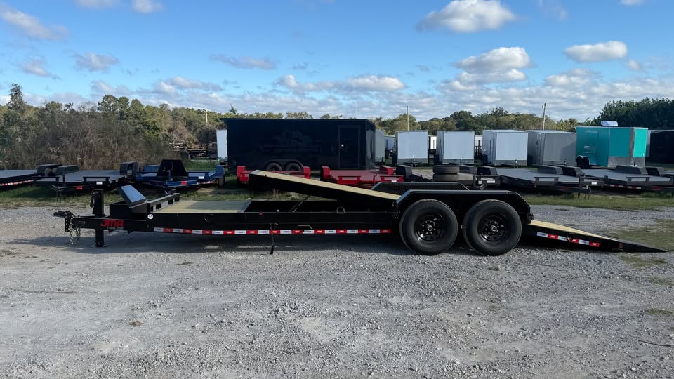 2027 New JMA 82x24ft Equipment Tilt Trailer 14K~Dampening Cylinder~Removable Fender~2 Year Warranty - Image 2