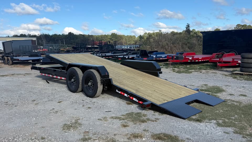 2027 New JMA 82x24ft Equipment Tilt Trailer 14K~Dampening Cylinder~Removable Fender~2 Year Warranty - Image 3